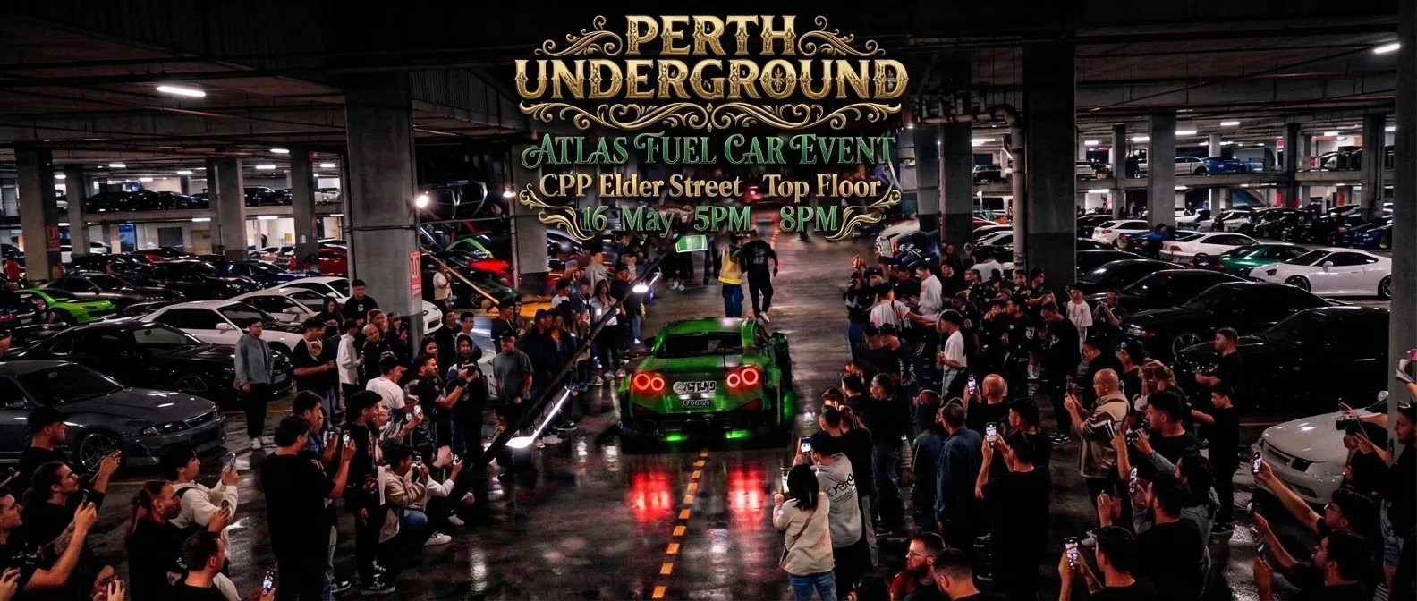 ATLAS Fuel Underground Car meet